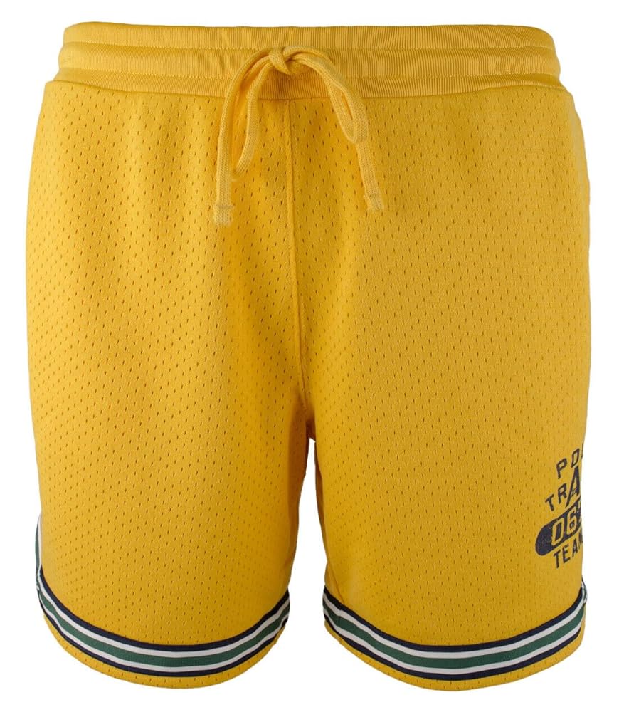 POLO RALPH LAUREN Men's Track Team Athletic Mesh Shorts